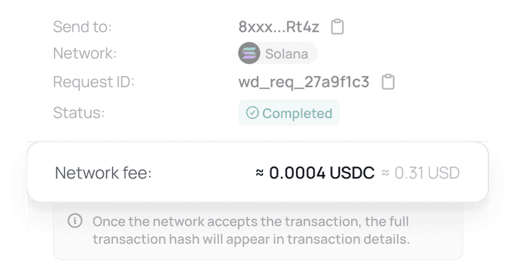 Genpaid transaction showcase screenshot