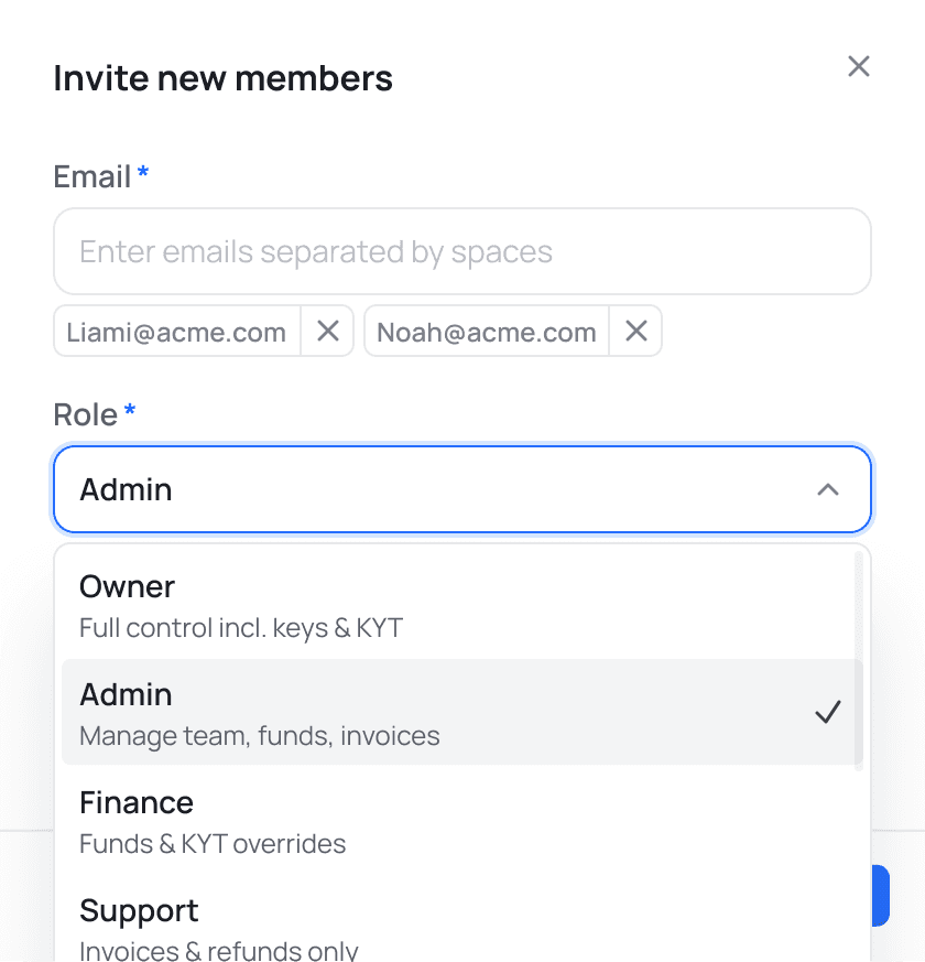 Genpaid Member Invite screen