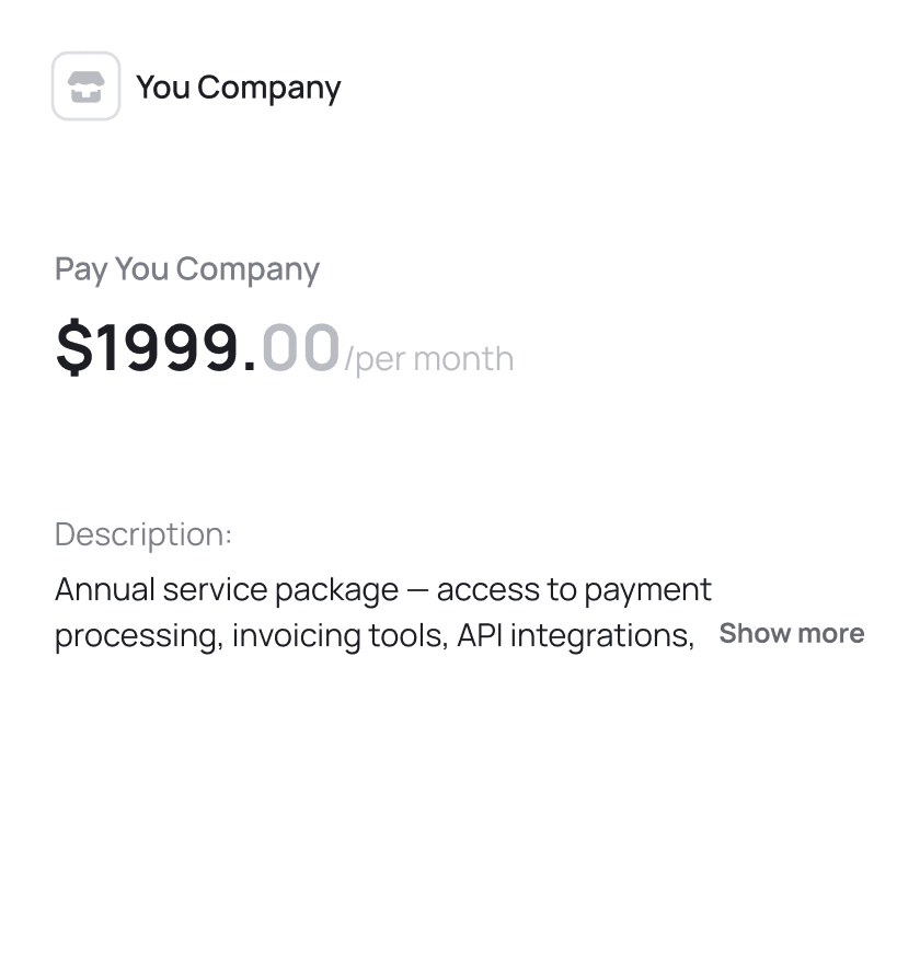 Genpaid Invoice Payment screenshot