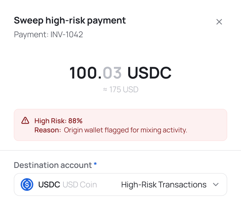 Genpaid AI agent checkout screenshot